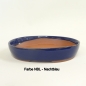 Preview: Bonsaischale oval blau
