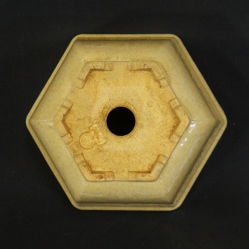 Preview: Eckige Bonsaischale 0.18/6,2cm, beige