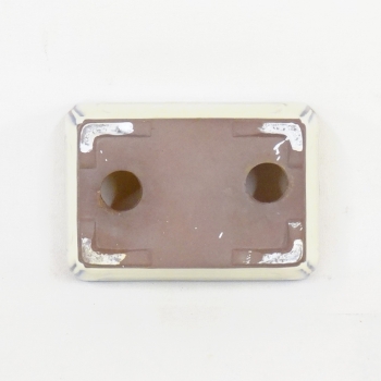Preview: Eckige Bonsaischale WS11/12cm, champagne