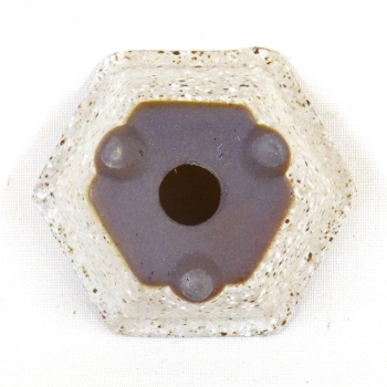 Preview: Eckige Bonsaischale WS15/7cm, weiß
