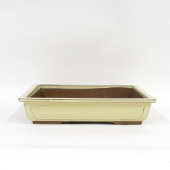 Eckige Bonsaischale KOR20/31cm, champagne