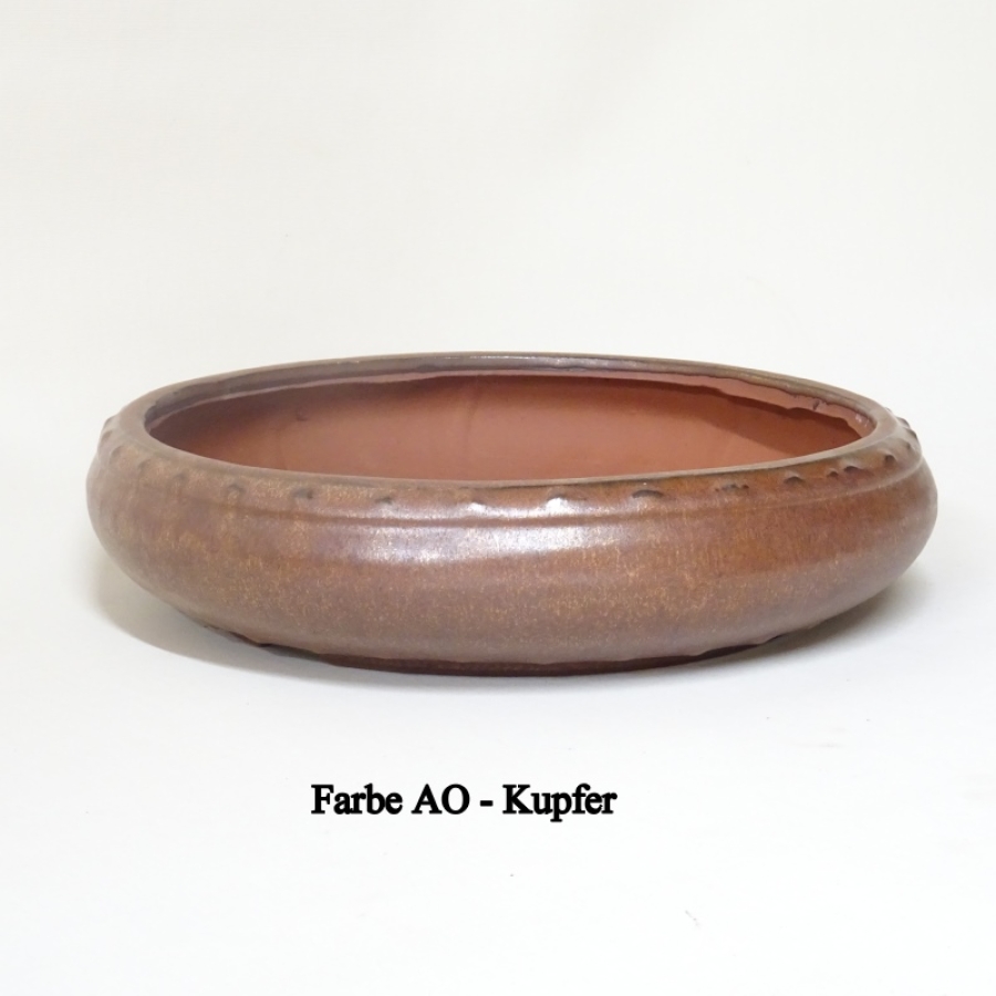 Runde Bonsaischale G237a / Durchmesser: 15,5 cm in 4 Farben