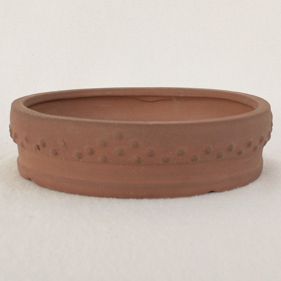 Runde Bonsaischale TR1-c / Durchmesser: 21 cm braun